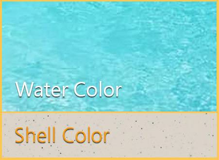 Arctic pool color