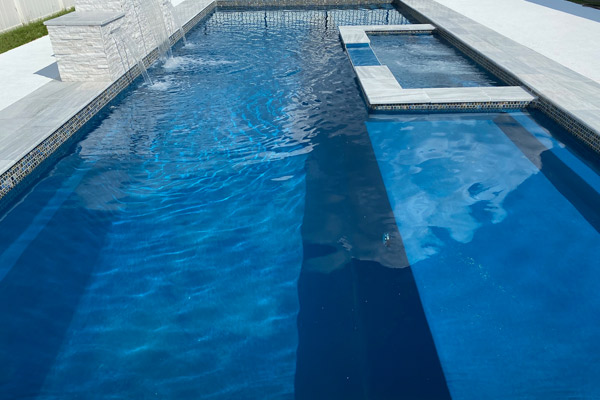 Sydney Harbour inground fiberglass swimming pool
