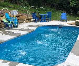 swimming pools fiberglass Asheville NC