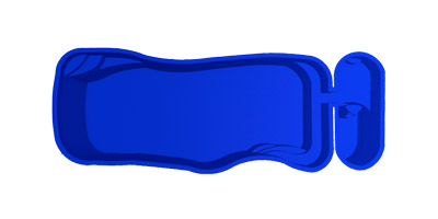 Daydream Fiberglass Pool Model