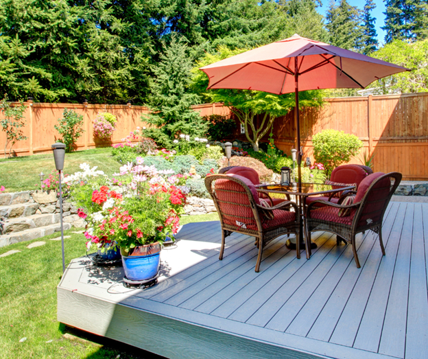 patio - deck - pool paradise