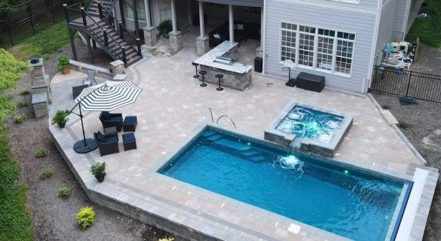 Outback Dundee with Cube Spa in Evening SKy